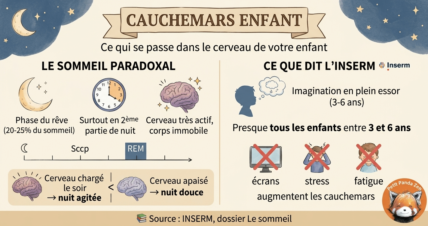 les cauchemars chez l'enfant