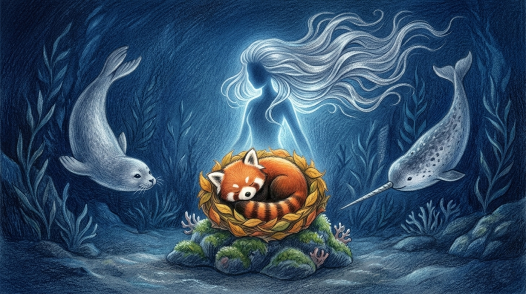 Pango et Sélia la Déesse de la Mer