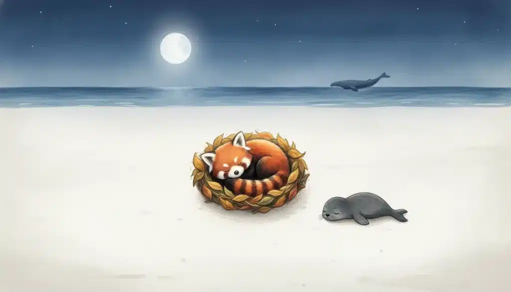 Pango et la Plage de Sable Blanc